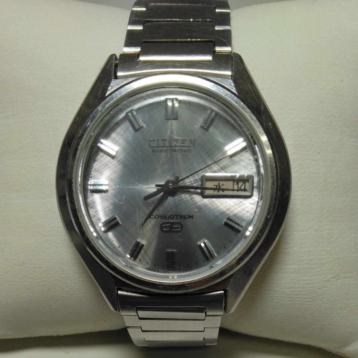【要メンテ・ヴィンテージ品】CITIZEN シチズン コスモトロン 電磁テンプ腕時計 4-790138 Cal.7804