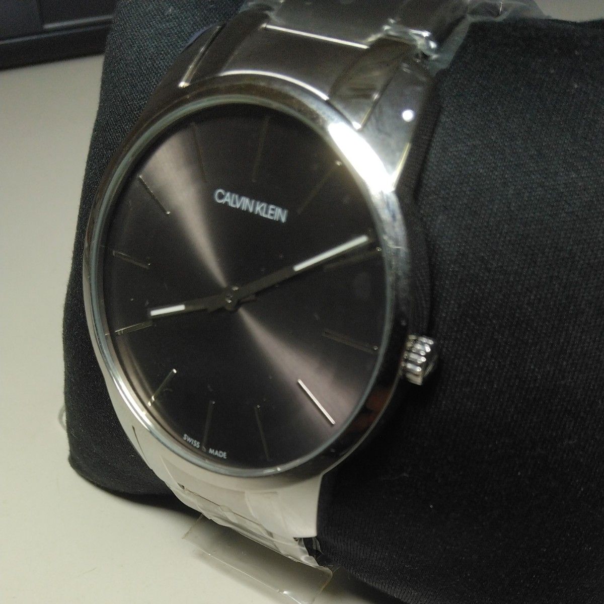 【未使用】CALVIN KLEIN カルバンクライン CITY腕時計 K2G21161【電池切れ】