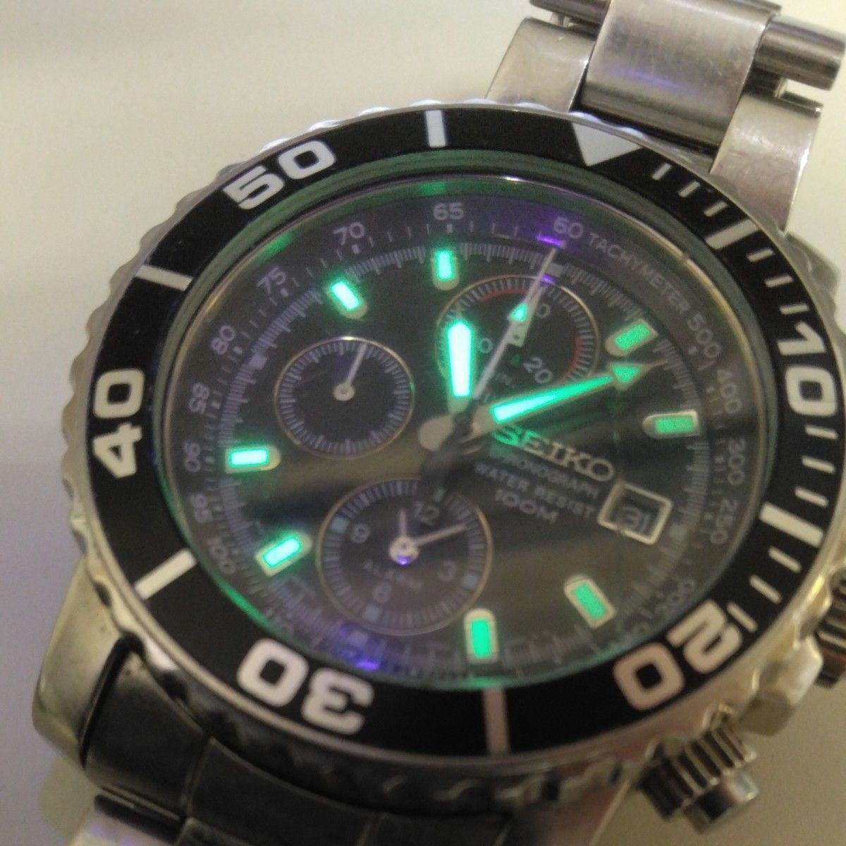 海外逆輸入】SEIKO セイコー アラーム クロノグラフ メンズ 海外逆輸入】SEIKO セイコー アラーム クロノグラフ メンズ