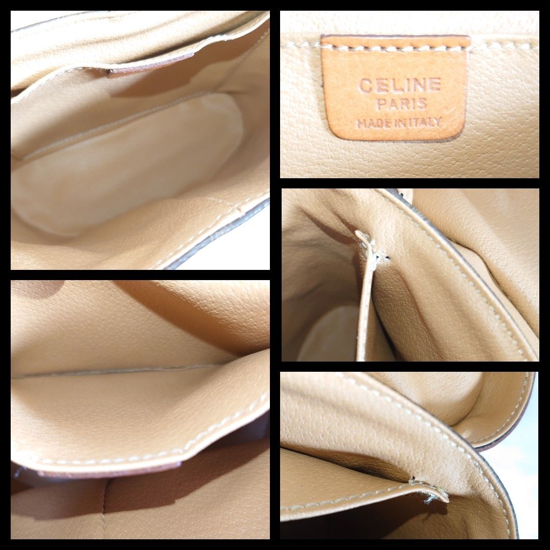 美品 CELINE マカダム柄 ポーチ バニティバッグ 2way|Yahoo 美品 CELINE マカダム柄 ポーチ バニティバッグ 2way|Yahoo