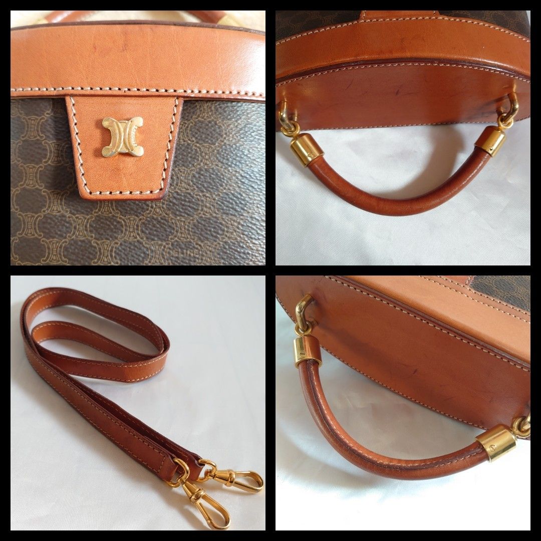美品 CELINE マカダム柄 ポーチ バニティバッグ 2way|Yahoo 美品 CELINE マカダム柄 ポーチ バニティバッグ 2way|Yahoo