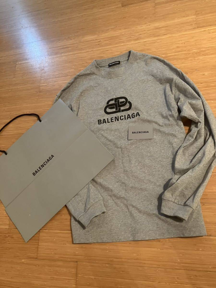 ◇定価86400円◇超美品タグ・袋付◇BALENCIAGA バレンシアガ 定番ロンT