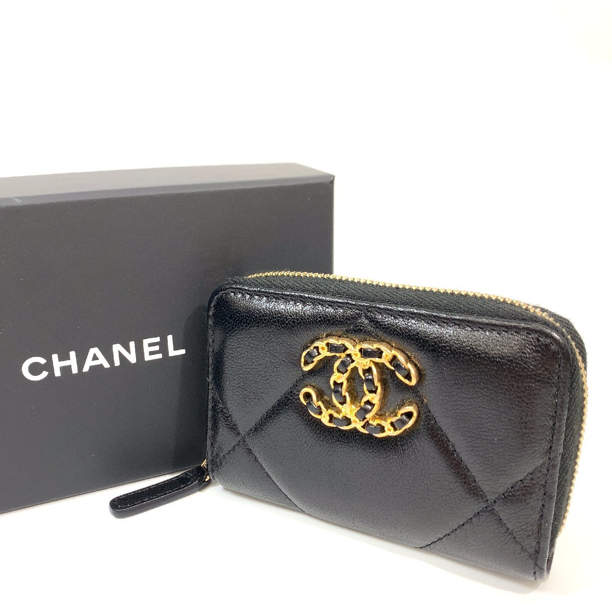 登場! コイン ジップ 19 シャネル CHANEL 極美品 パース 財布