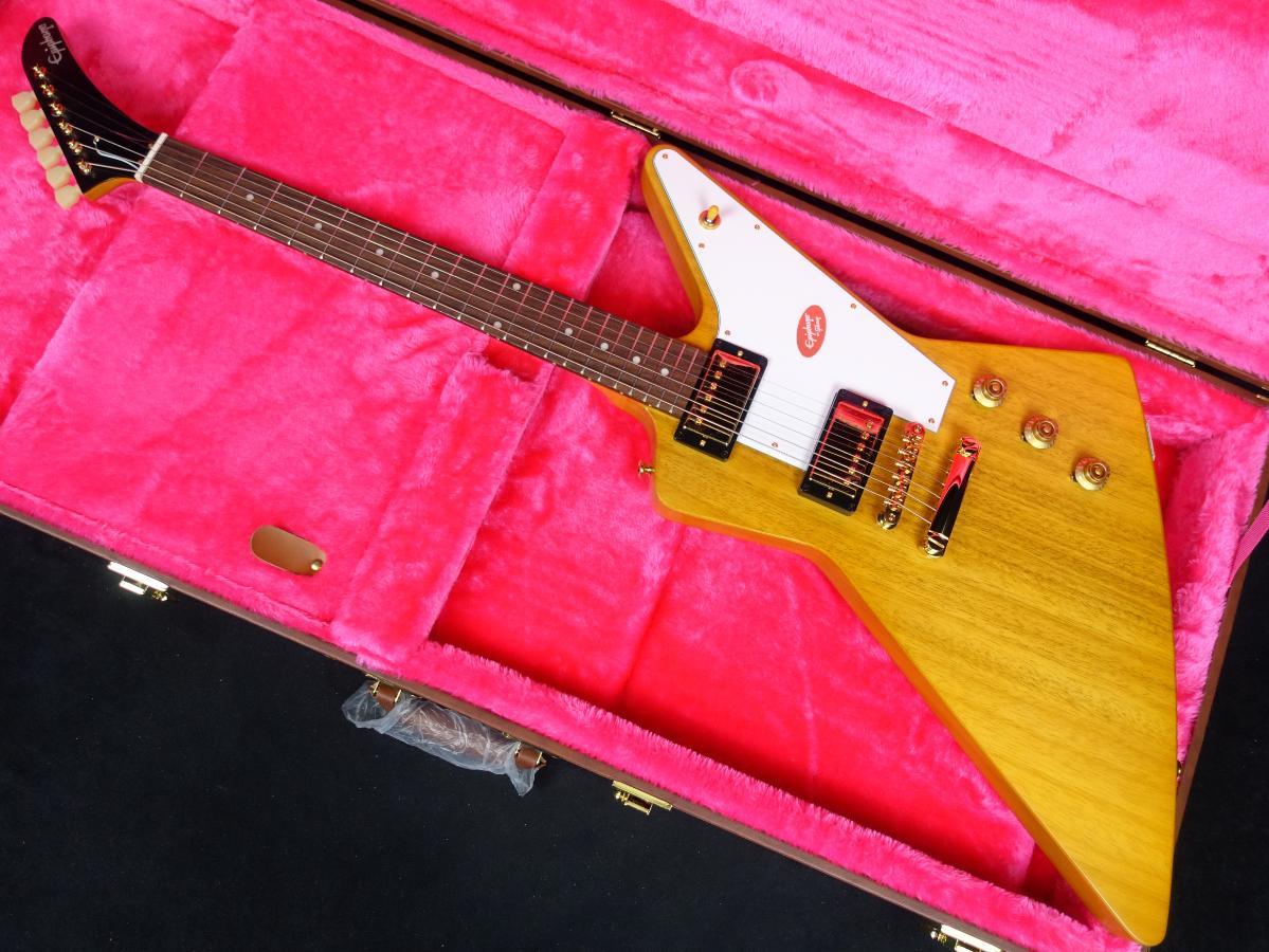 Epiphone ＜エピフォン＞ 1958 Korina Explorer Aged Natural_画像2