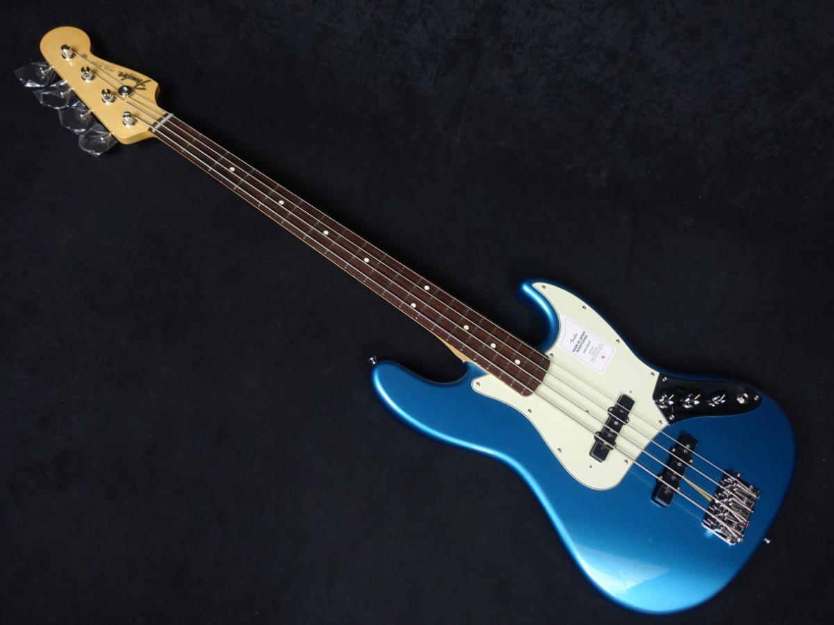 Fender Made in Japan Traditional 60s Jazz Bass Lake Placid Blue_画像2