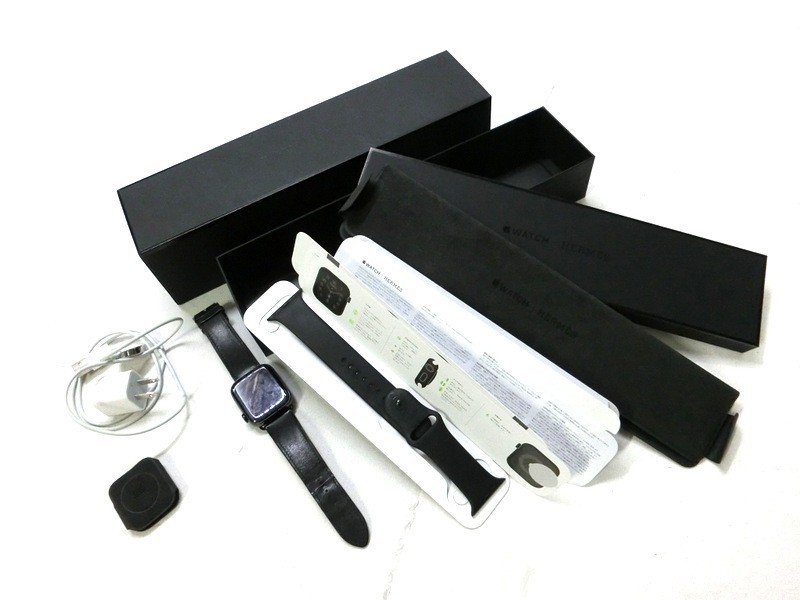 1000円スタート スマートウォッチ Apple Watch HERMES WR-50M 44mm