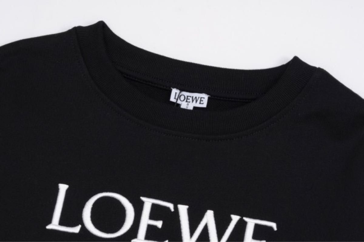 LOEWE ロエベ トレーナー スウェット 黒 ブラック 並行輸入品 LOEWE ロエベ トレーナー スウェット 黒 ブラック 並行輸入品