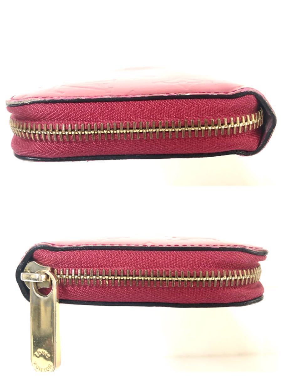 良品 LOUIS VUITTON ルイヴィトン ヴェルニ ポムダムール ジッピー
