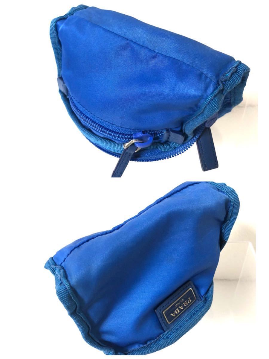 美品 PRADA プラダ ナイロン 三角プレート コスメポーチ 美品 PRADA プラダ ナイロン 三角プレート コスメポーチ