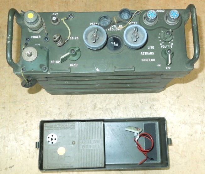 RT-841/PRC-77　無線機テスターを用いて調整動作確認済み。