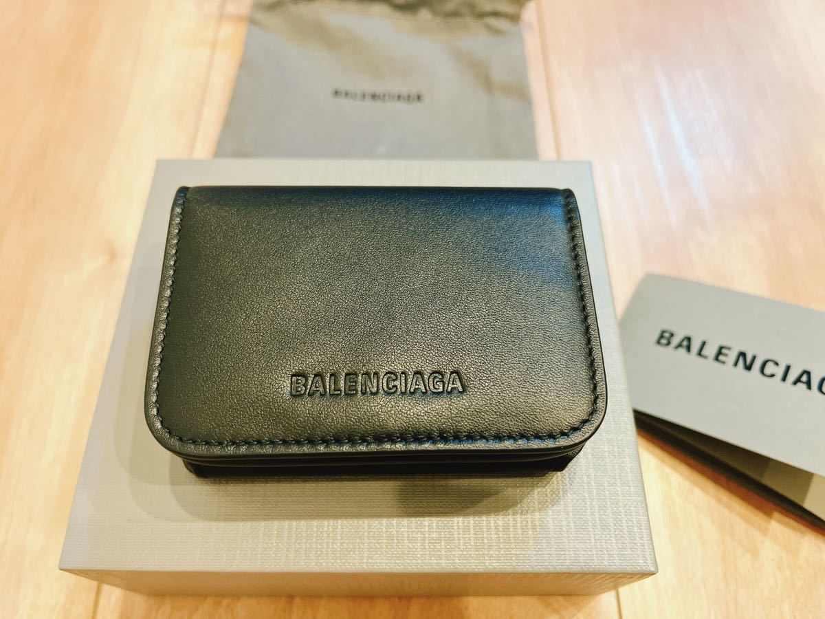 新品未使用】バレンシアガ BALENCIAGA 財布 三つ折り CASH ミニ