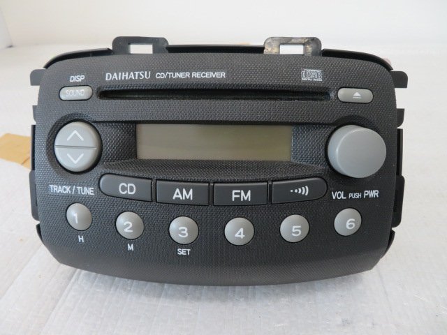 エッセ　L235S　オーディオ　CD　AM　FM　86180-B2500　プレーヤー　デッキ　ステレオ 　純正　21184　伊t_画像1