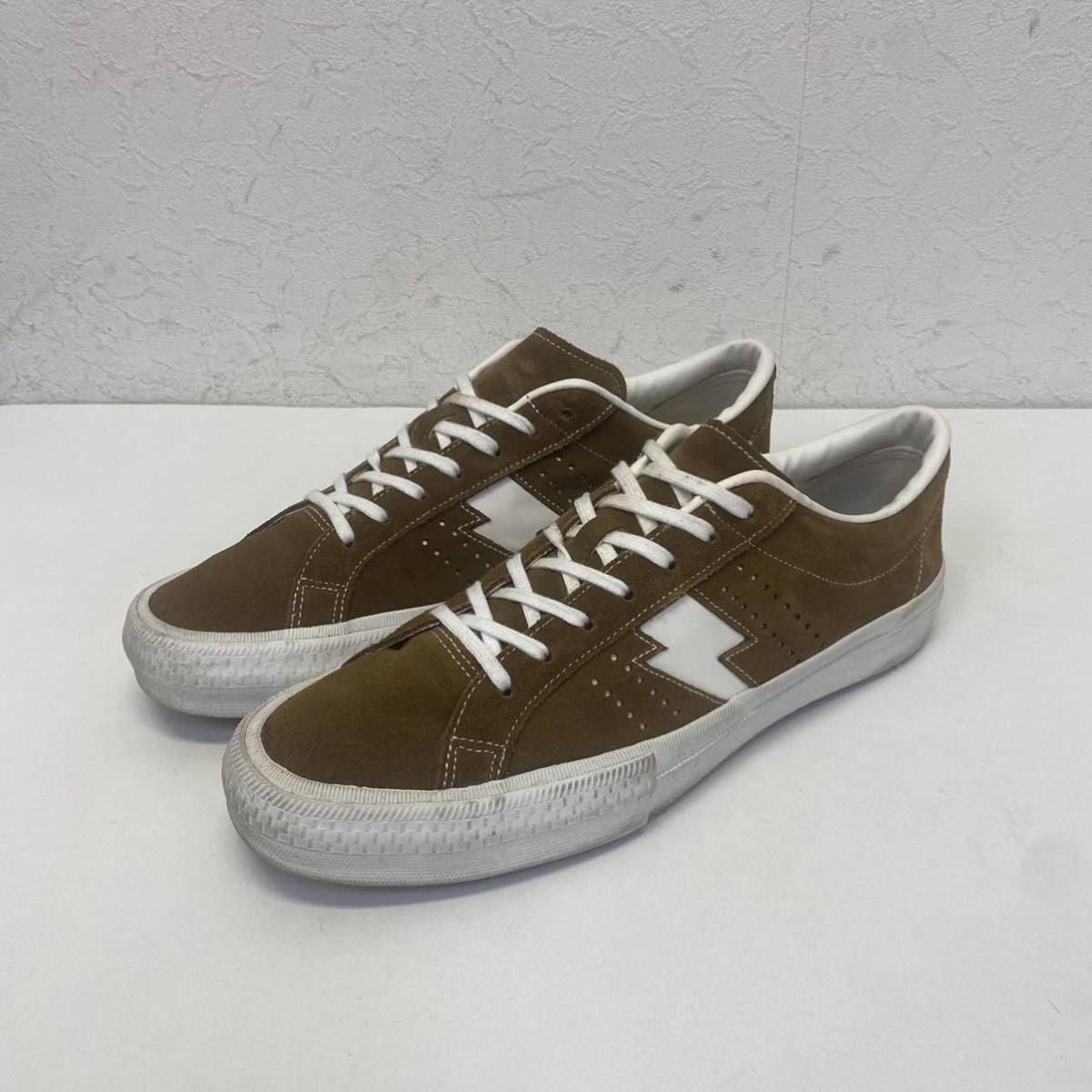 HYSTERIC GLAMOUR LOW CUT SNEAKER ヒステリックグラマー ローカット スニーカー size 27cm ブラウン ストリート_画像1