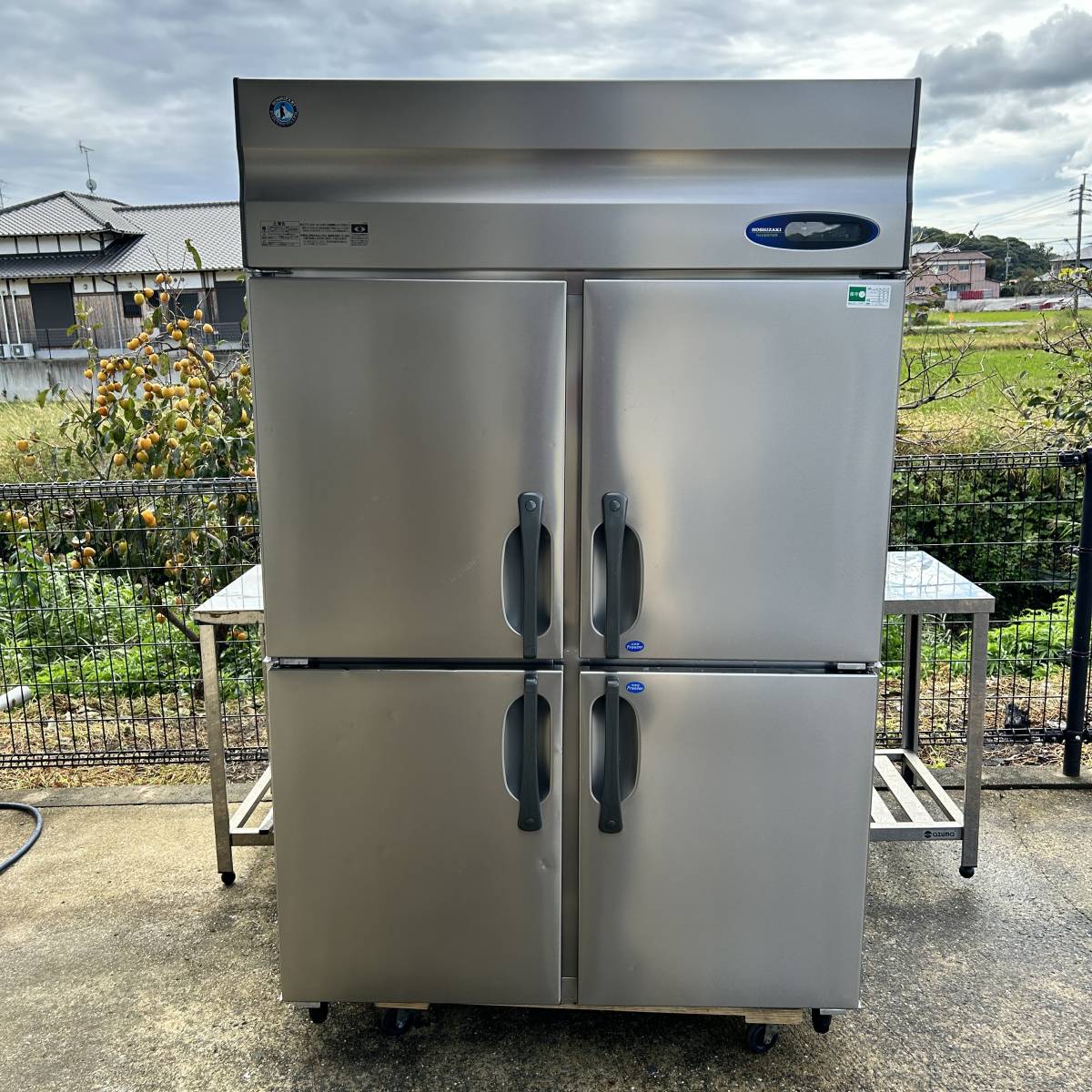 AJ1★ホシザキ★ 冷凍冷蔵庫 4枚ドア 4枚 HRF-120ZFT3 2015年製 店舗用 業務用 厨房用の画像1