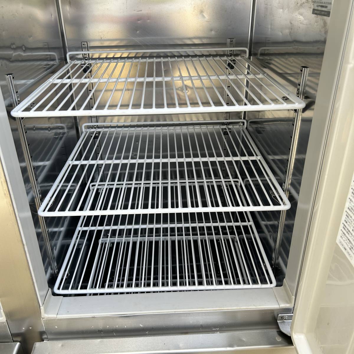 AJ1★ホシザキ★ 冷凍冷蔵庫 4枚ドア 4枚 HRF-120ZFT3 2015年製 店舗用 業務用 厨房用の画像6