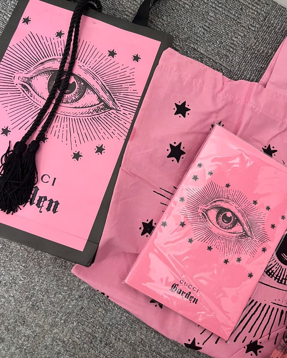 GUCCI グッチ フィレンツェ限定 エコバック ノート セット GUCCI グッチ フィレンツェ限定 エコバック ノート セット