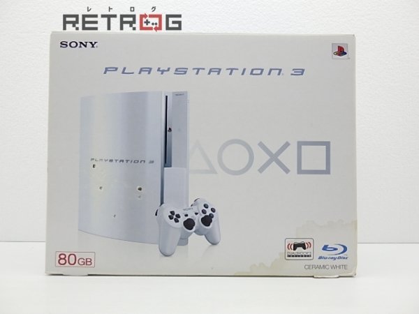 PlayStation3 80GB セラミックホワイト(旧型PS3本体・CECHL00 CW) PS3_画像1