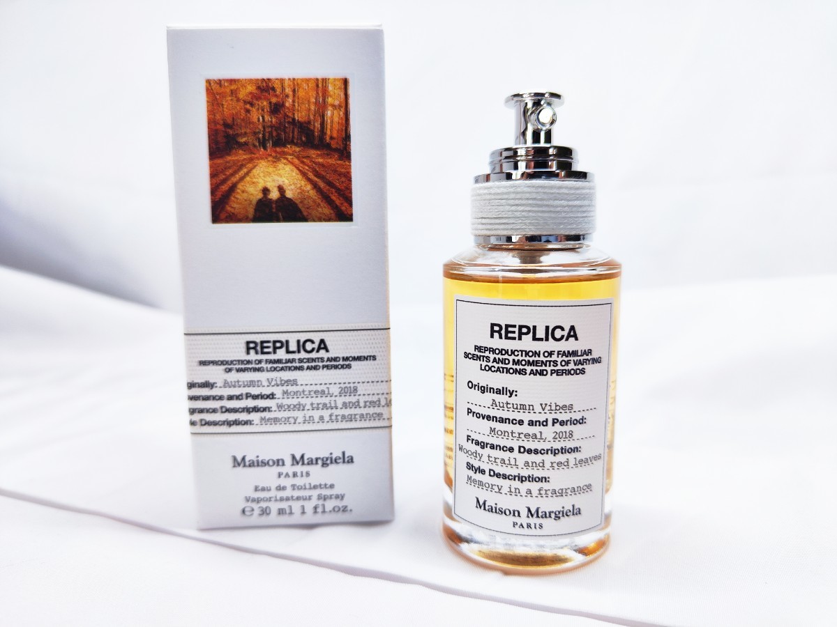 【ほぼ未使用】【送料無料】 Maison Margiela レプリカ REPLICA メゾンマルジェラ autumn vibes オータムバイブス 30ml EDT オードトワレ_画像1