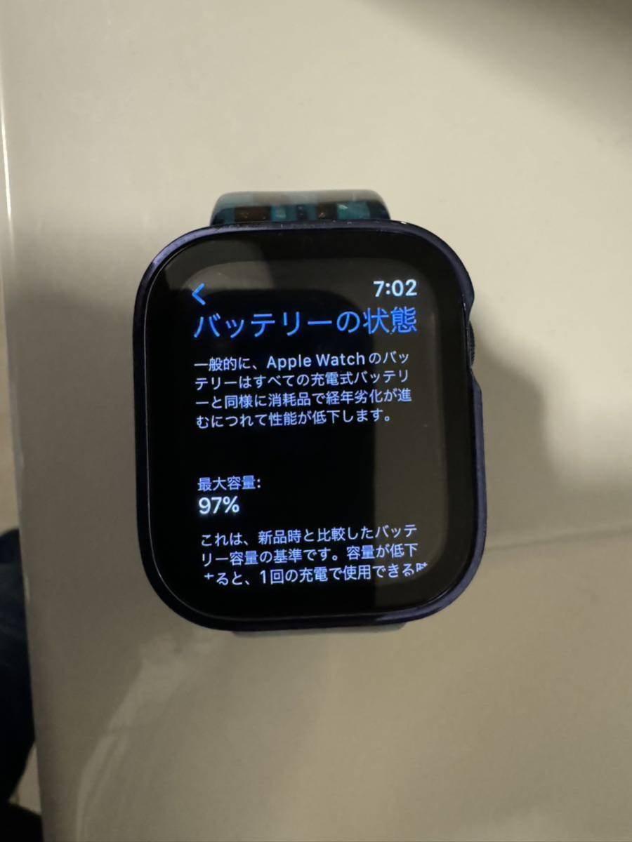 Apple アップル Apple Watch Series 7(GPSモデル)- 45mmブルー