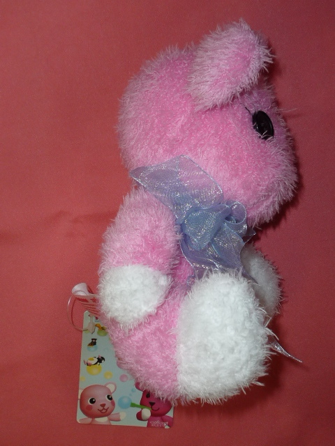  ultra rare! Kawai i! PostPet post pet bear. Momo Chan ribbon soft toy ( not for sale ) *