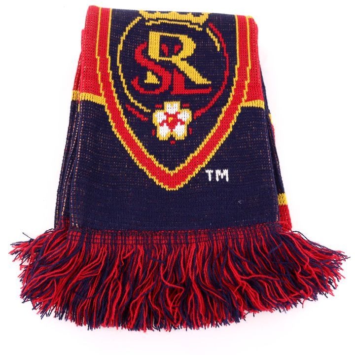 レアル・ソルトレイク マフラー ラフネックスカーフ LifeVantage サッカー 応援グッズ メンズ ネイビー Real Salt Lake_画像1