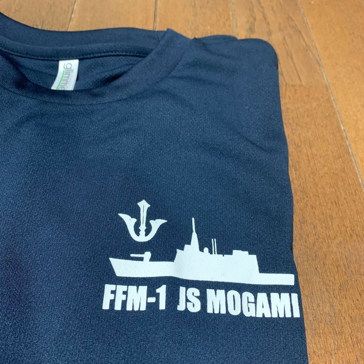 海上自衛隊　FFM-1もがみ　就役記念Ｔシャツ(記念品付けてます)