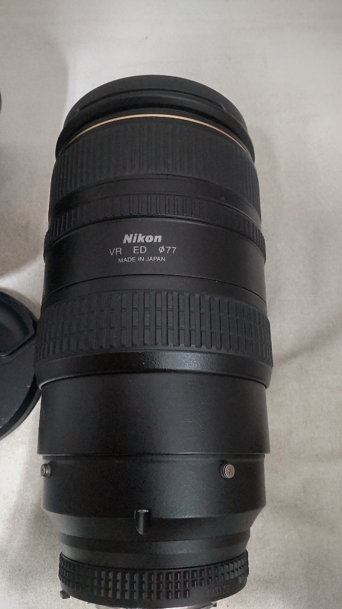 HK1588 ニコン Nikon AF VR-NIKKOR ED 80-400mm 1:4.5-5.6D 現状品 _画像4