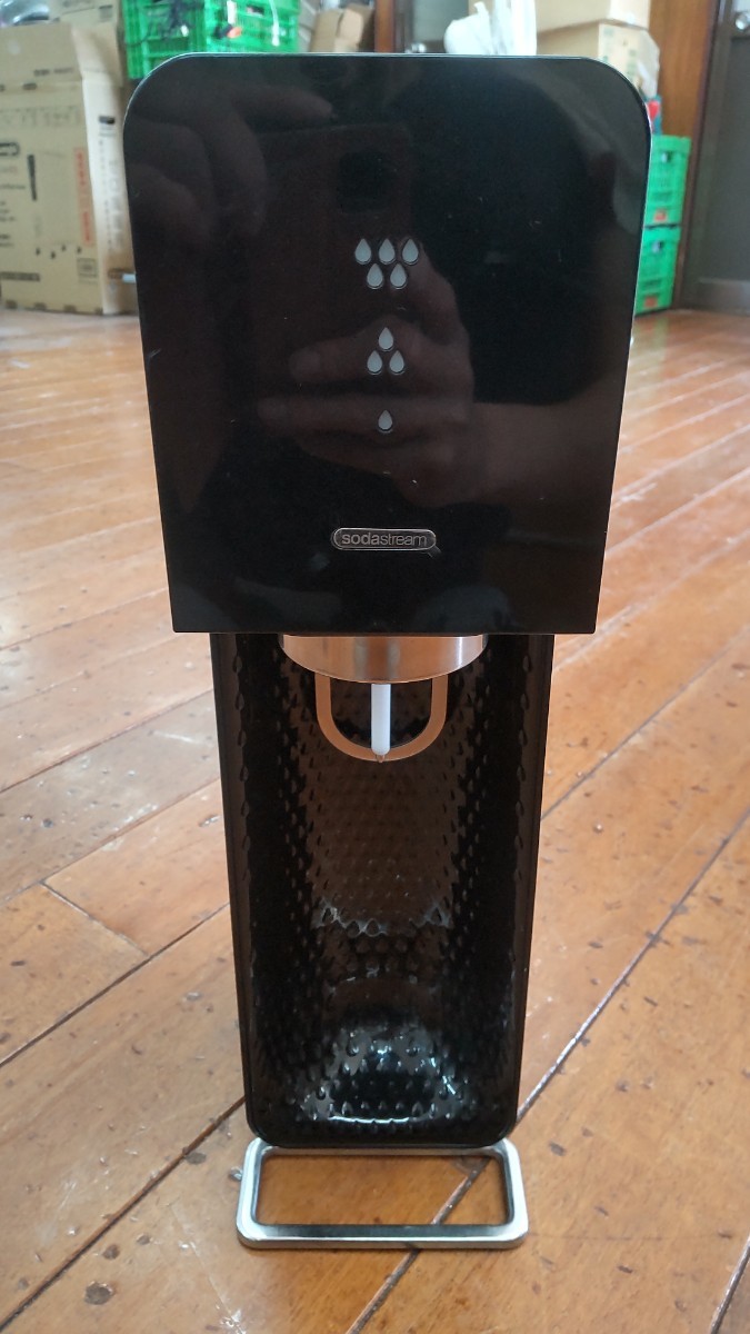 HK1610 Sodastream SRA-001 ソーダストリーム 炭酸メーカー 動作未確認 現状品 JUNK_画像1