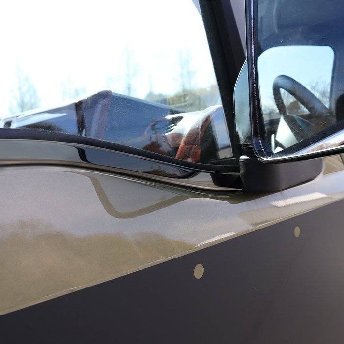 ハイゼット トラック S500系 前期 後期 ブラック クローム ウィンドウ トリム 左右 新品 ジャンボ対応 ドア モール ウェザー ストリップ_画像2