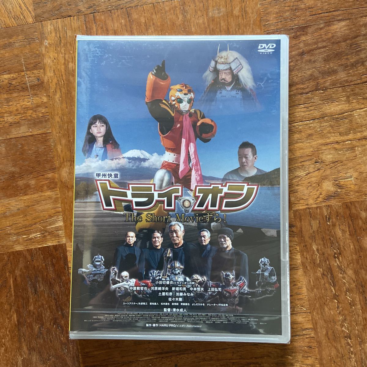 甲州快童トライオンDVD 加藤みなみ、土屋和彦、佐々木剛（仮面ライダー2号）レターパック対応可能_画像1