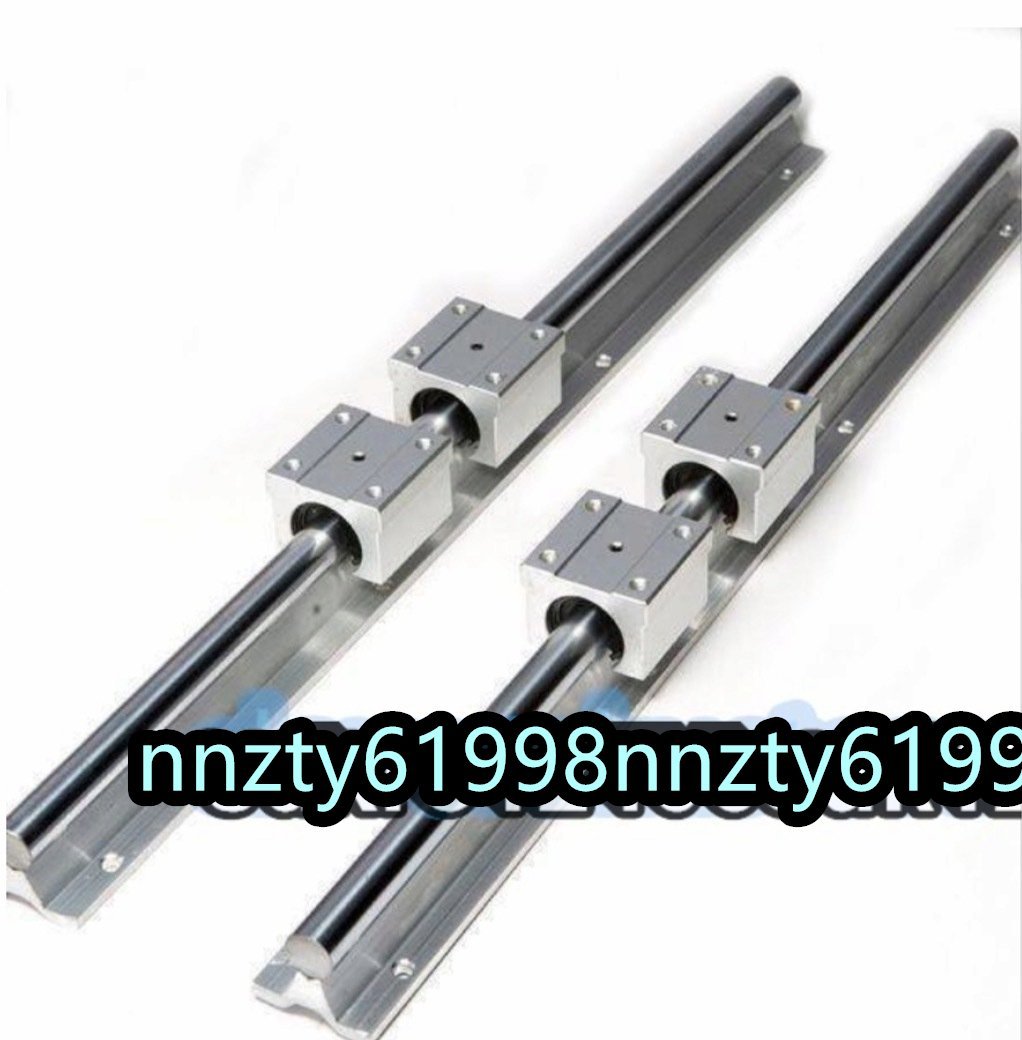 DIY business industry supplies 2 ps SBR16 L1000mm linear guide set shaft rail support +4ps.@SBR 16UU bearing 