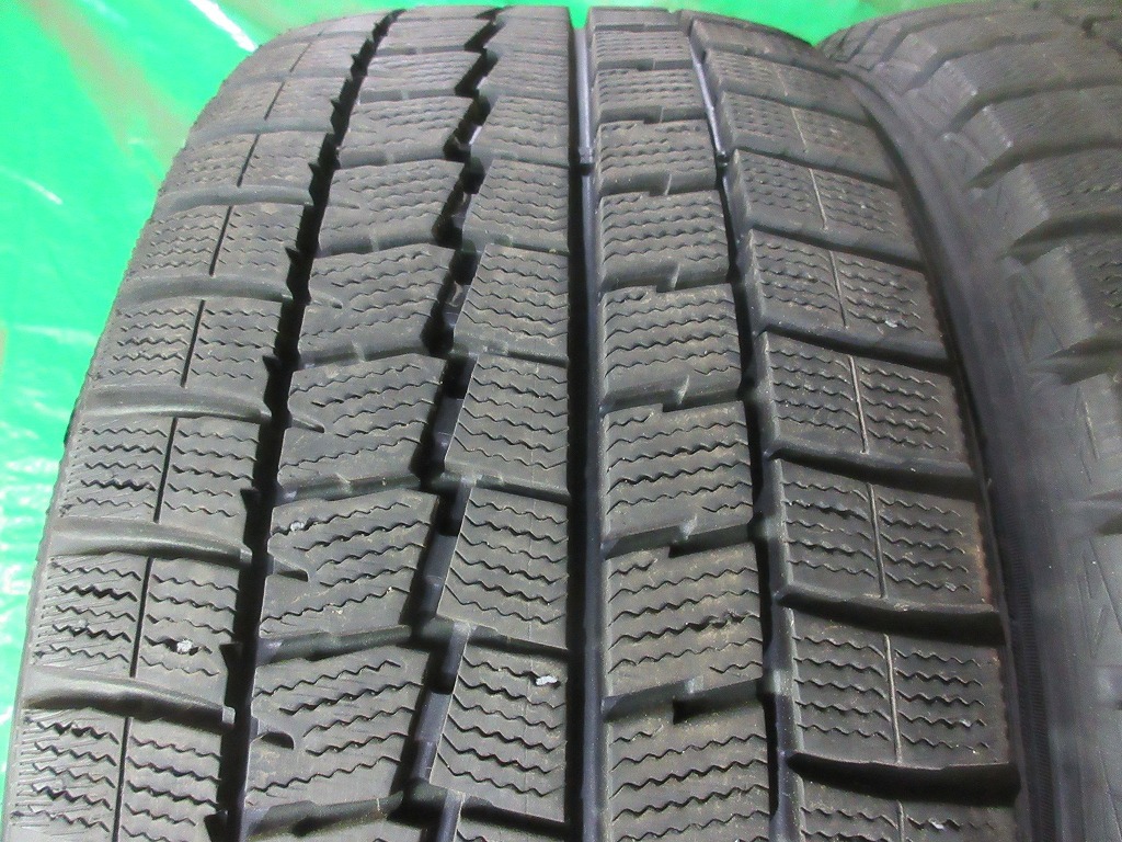 DUNLOP WINTERMAXX WM01 225/45R17 4本 No.3861上 スタッドレス 冬タイヤ 80％残溝_画像4