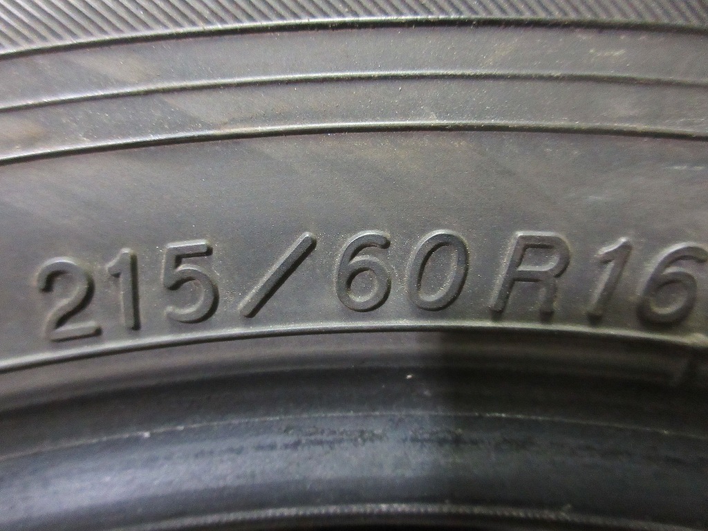 YOKOHAMA ice GUARD iG50 PLUS 215/60R16 4本 No.3879上 スタッドレス 冬タイヤ 80％残溝_画像9