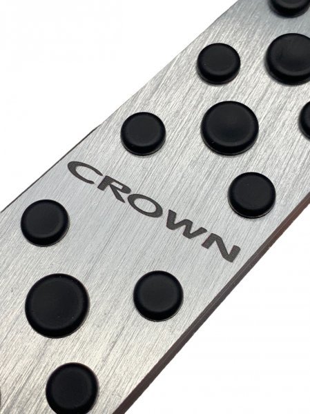 ★CROWN★210/220クラウン用 アクセルブレーキペダルカバー/210クラウン ARS210 AWS210 AWS211 AWS215 GRS210 GRS211_画像8