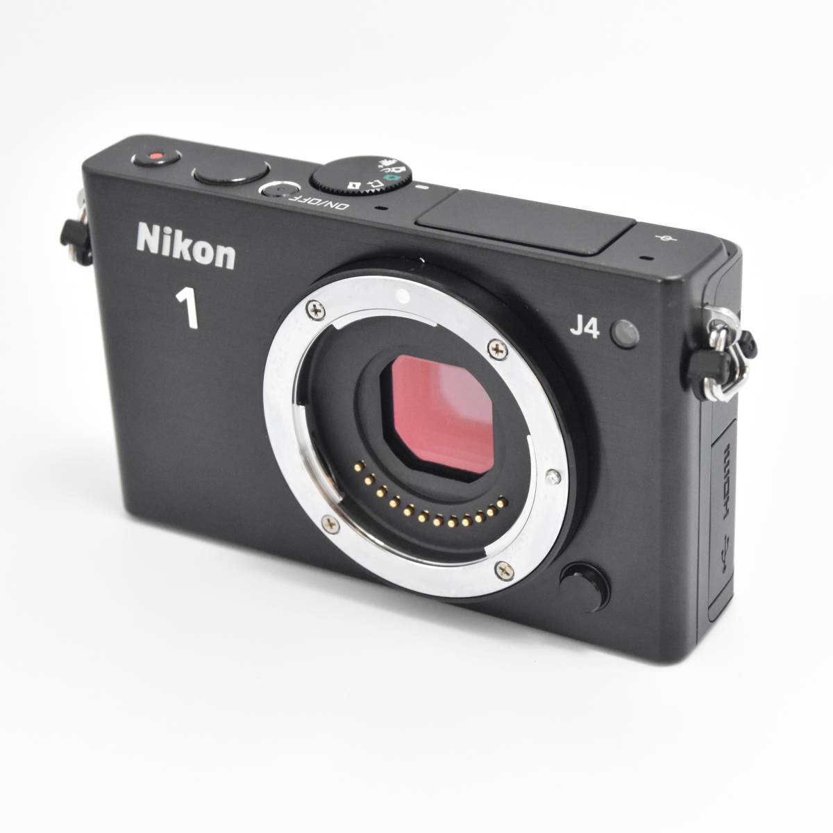 上品な Nikon1 ミラーレス一眼 Nikon #B553 J4 J4BK ブラック ボディ