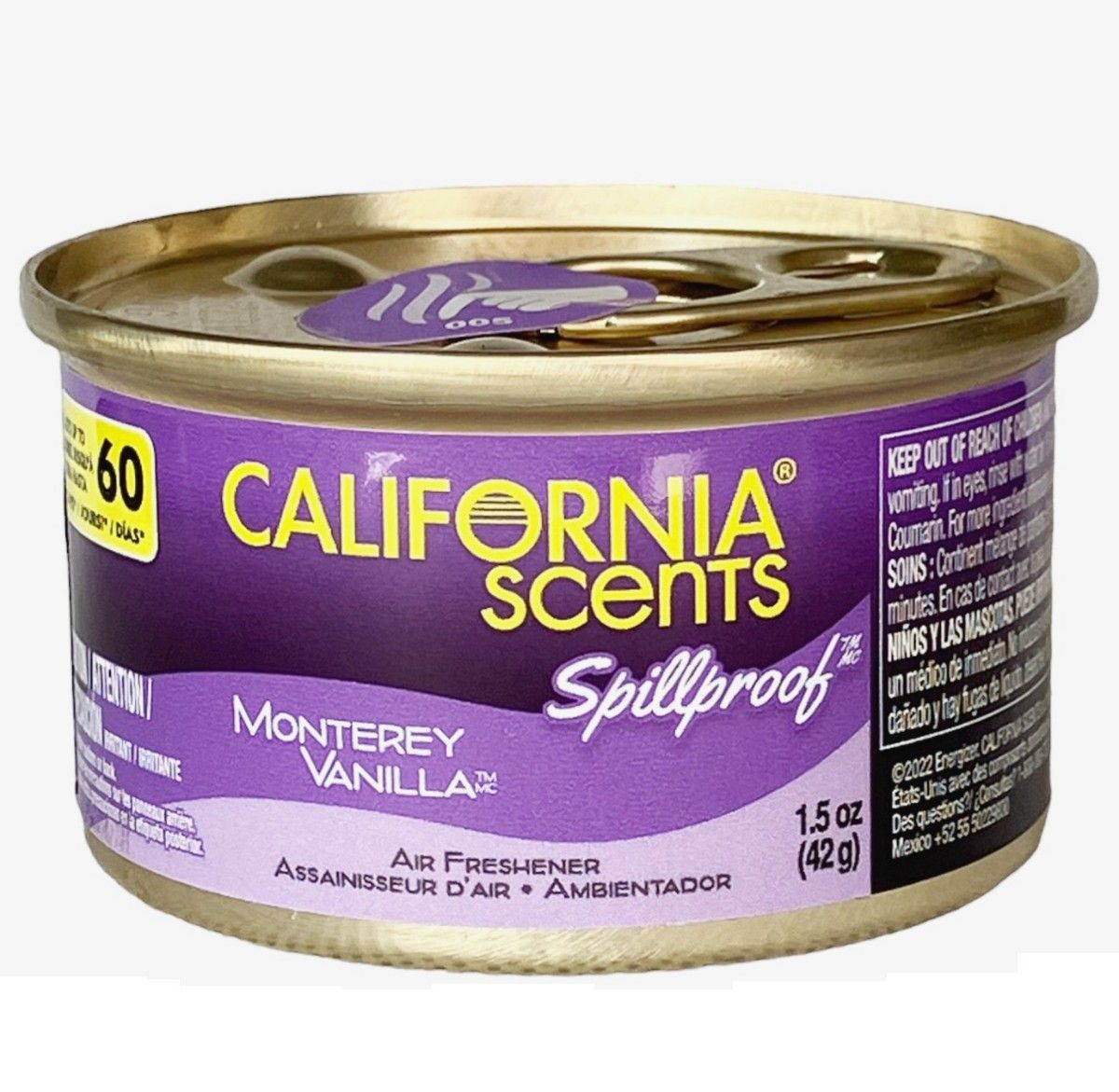カリフォルニアセンツ Monterey Vanilla モントレイ・バニラ 2缶セット 芳香剤