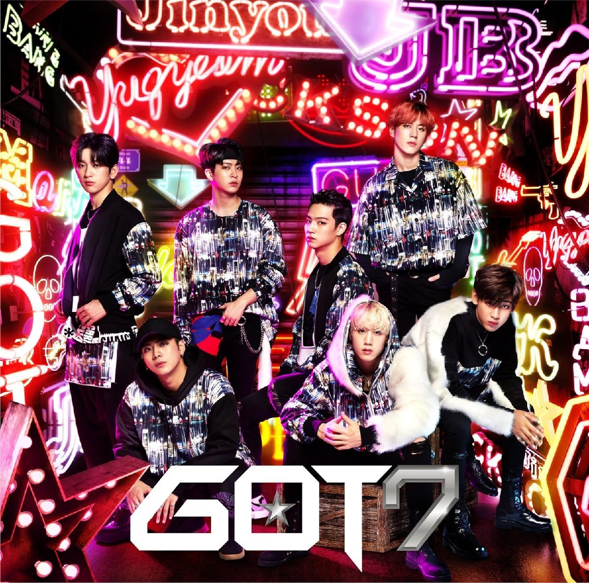 【中古】[286] CD GOT7 Hey Yah 1枚組 特典なし 新品ケース交換 送料無料_画像1