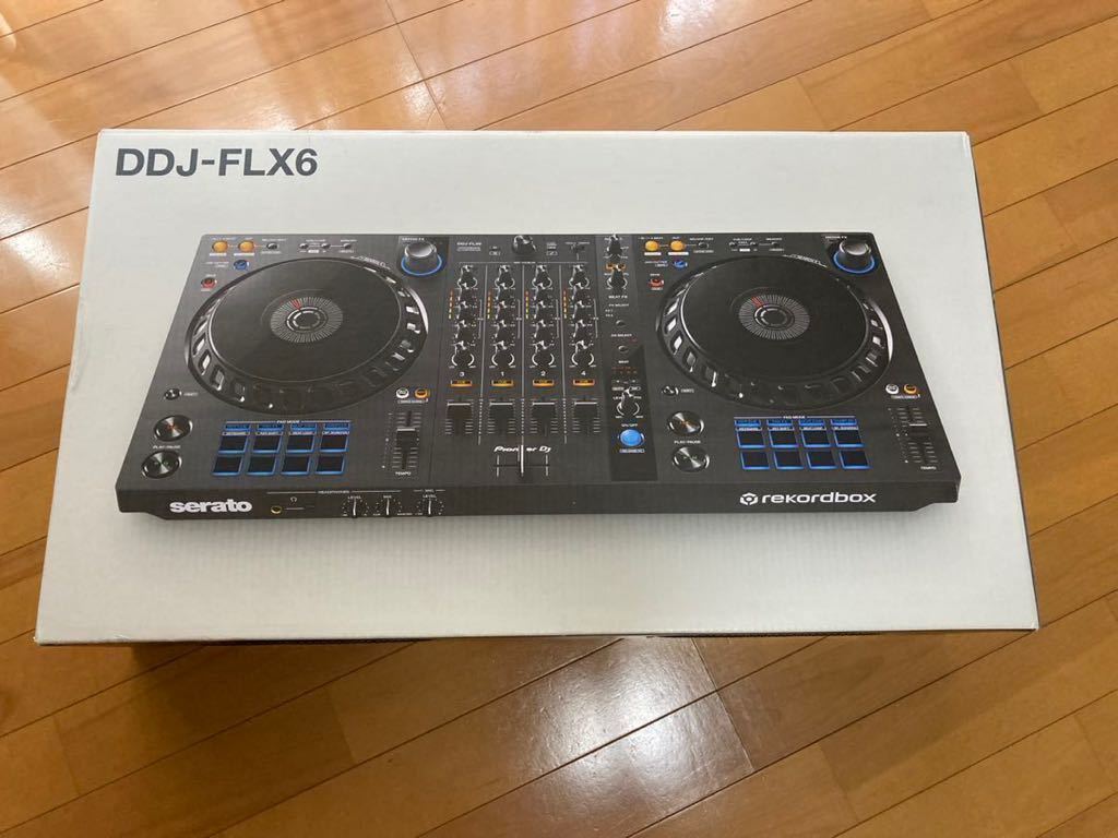 Pioneer DJ DDJ-FLX6 4チャンネルコントローラー(デッキセーバー付き) 【状態の良い中古品】_画像6