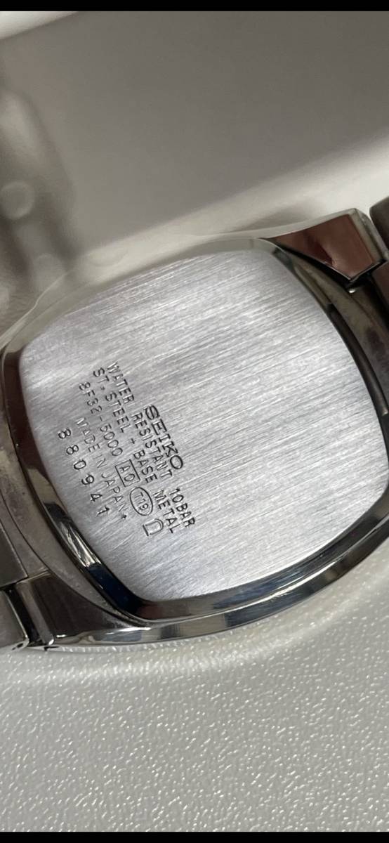 SEIKO セイコー 8F32-5000 パーペチュアルカレンダー クォーツ 腕時計 メンズ_画像9