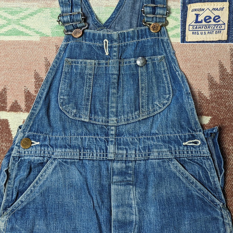 上品】 40年代 Overalls/ Denim Child's 40s 【Lee】 ハウスマーク