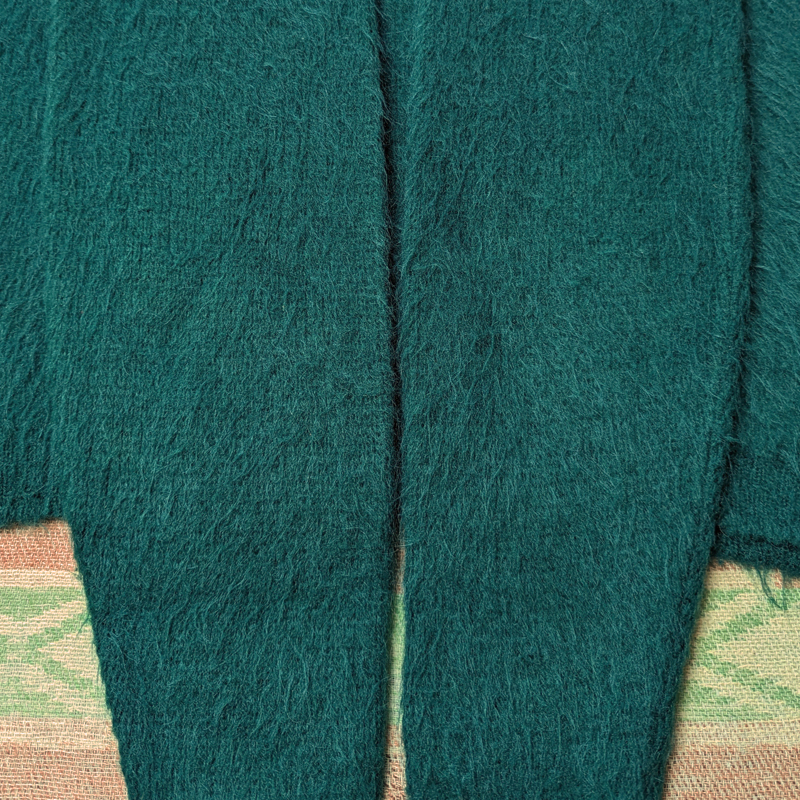 グランジ 【YOUNG BREED REVERE】 60s V-Neck Mohair Sweater 60年代 モヘア ニット Vネック セーター L カートコバーン ビンテージ 50s70s_画像4