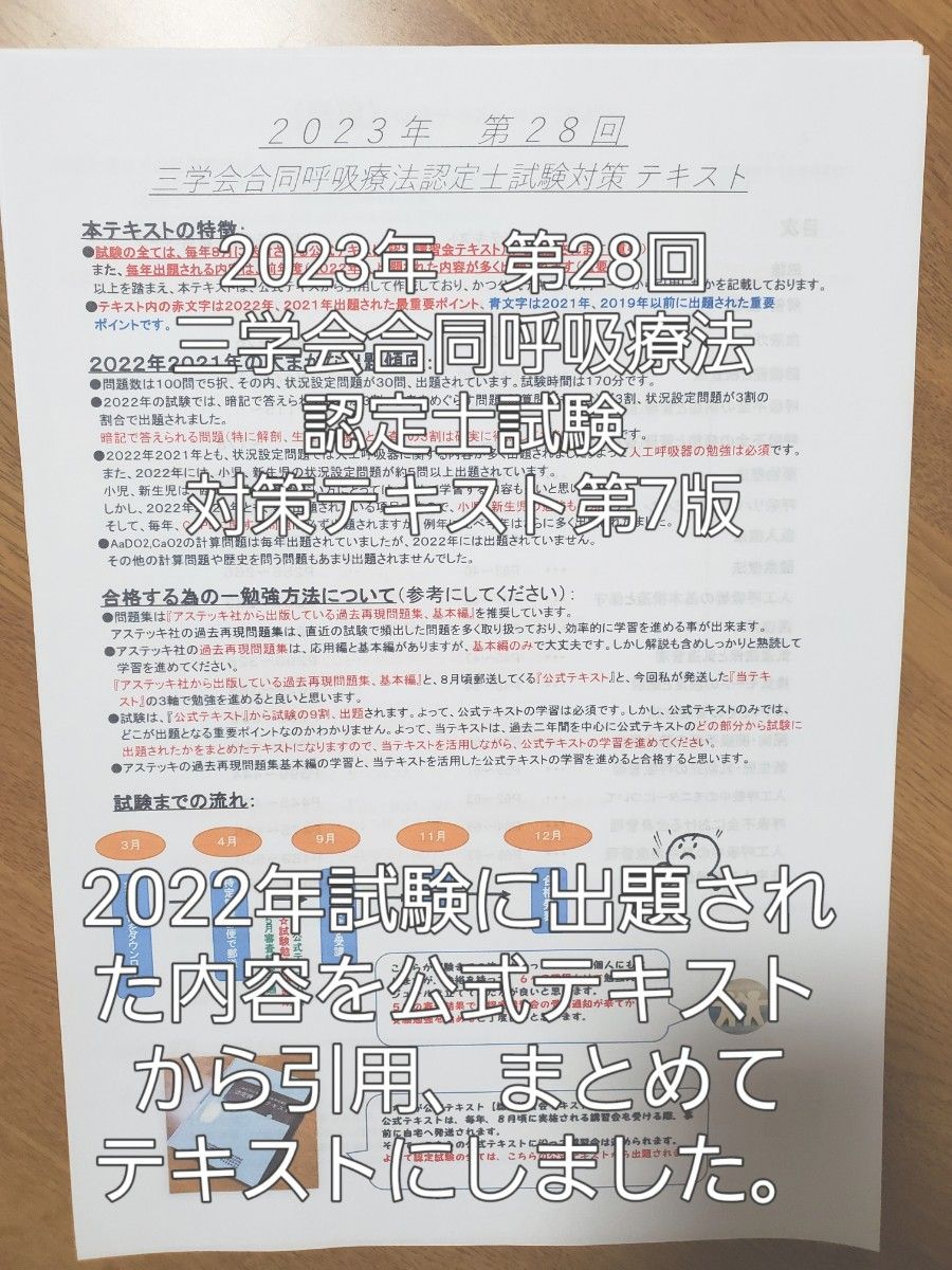 第28回 3学会合同呼吸認定士 認定講習会 テキスト 3学会合同呼吸療法認定士試験テキスト(2023年第28回対応)|Yahoo