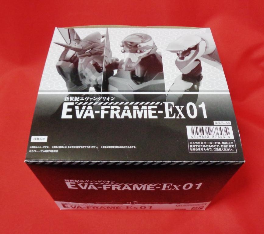 定形外710円☆ エヴァフレーム EX EVA-FRAME-EX №01～№08セット ( エヴァンゲリオン 初号機 弐号機 量産機 射出台 エバフレ