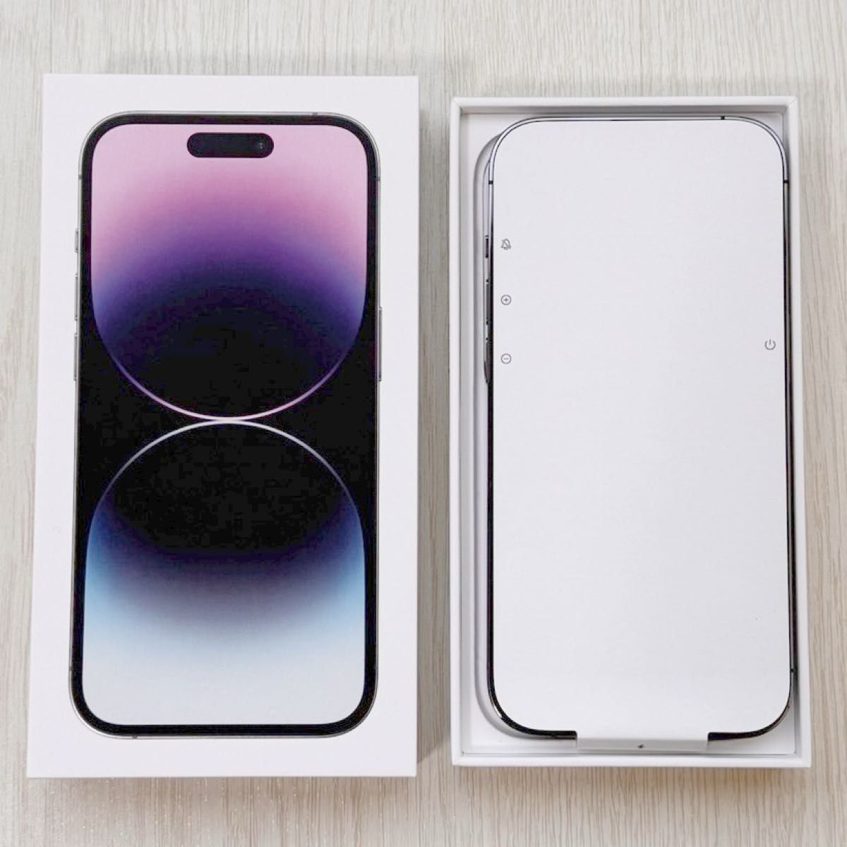 新作揃え 【早い者勝ち‼️】iPhone14Proディープパープル 128GB SIM