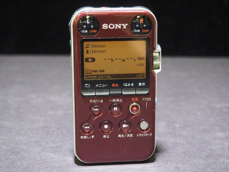 S198【現状品】SONY ICレコーダー PCM-M10 リニアPCMレコーダー ソニー