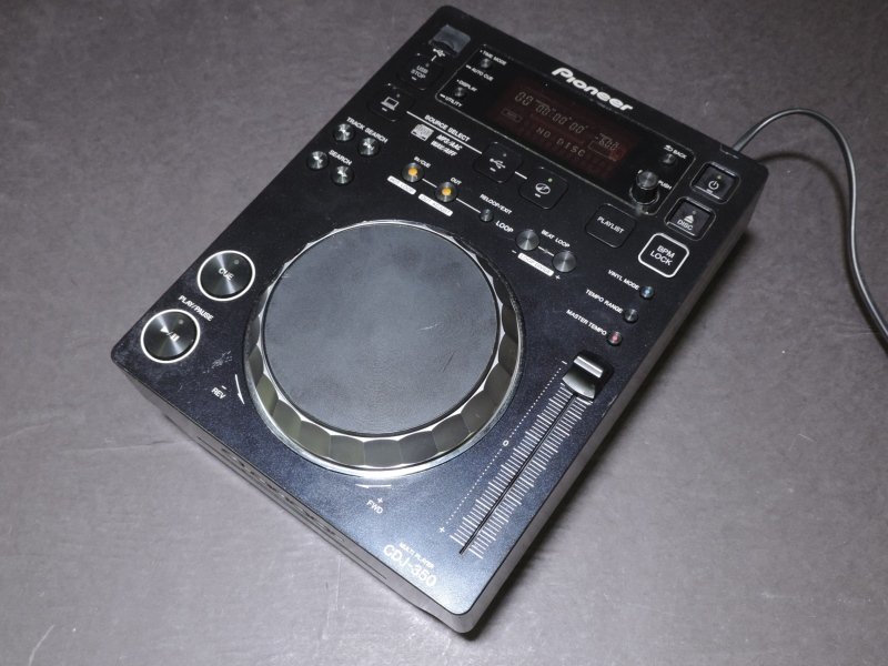 S225 Pioneer CDJ-350 DJマルチプレイヤー パイオニア ターンテーブル 2012年製_画像2