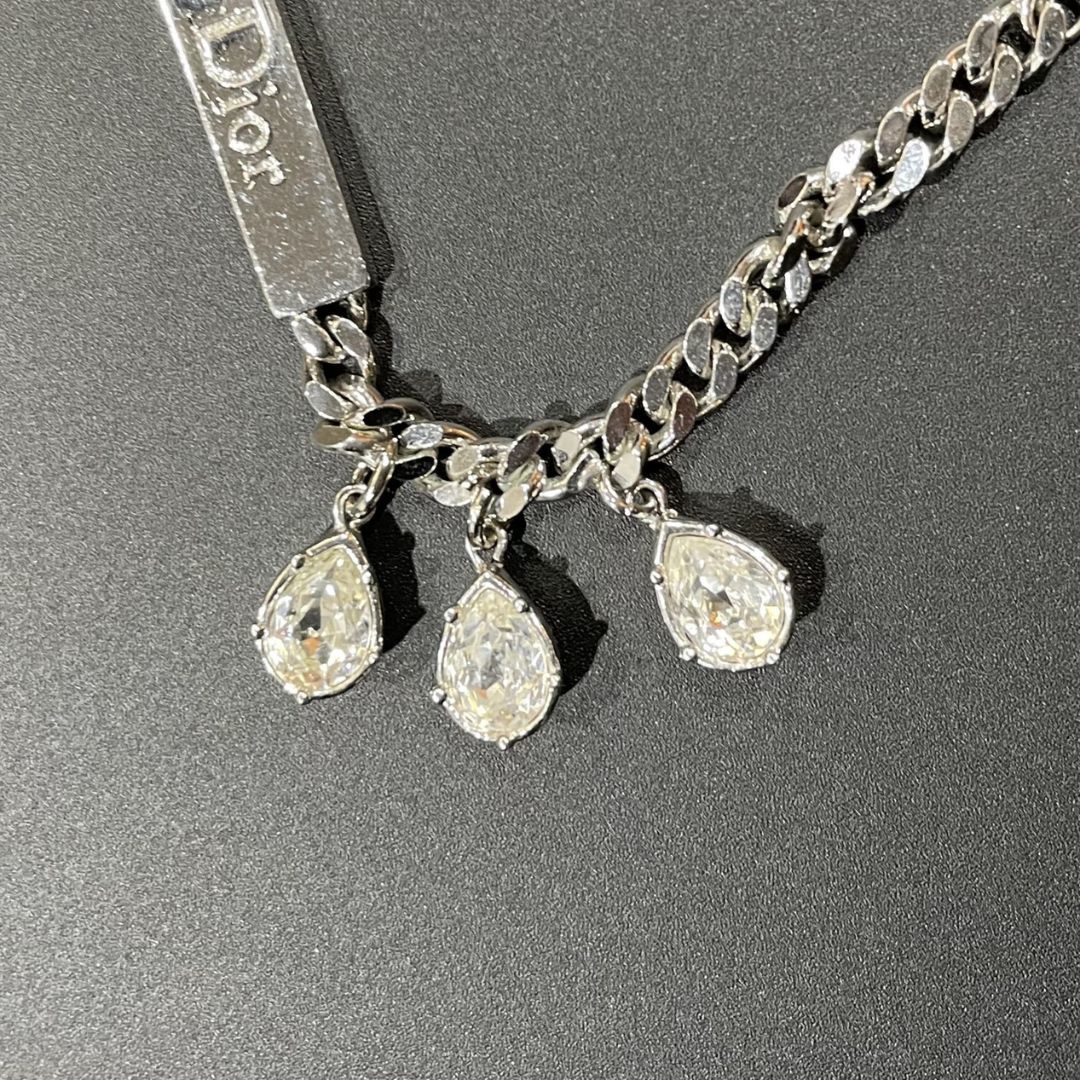 美品】Christian Dior CD クリスチャンディオール ブレスレット 美品】Christian Dior CD クリスチャンディオール ブレスレット