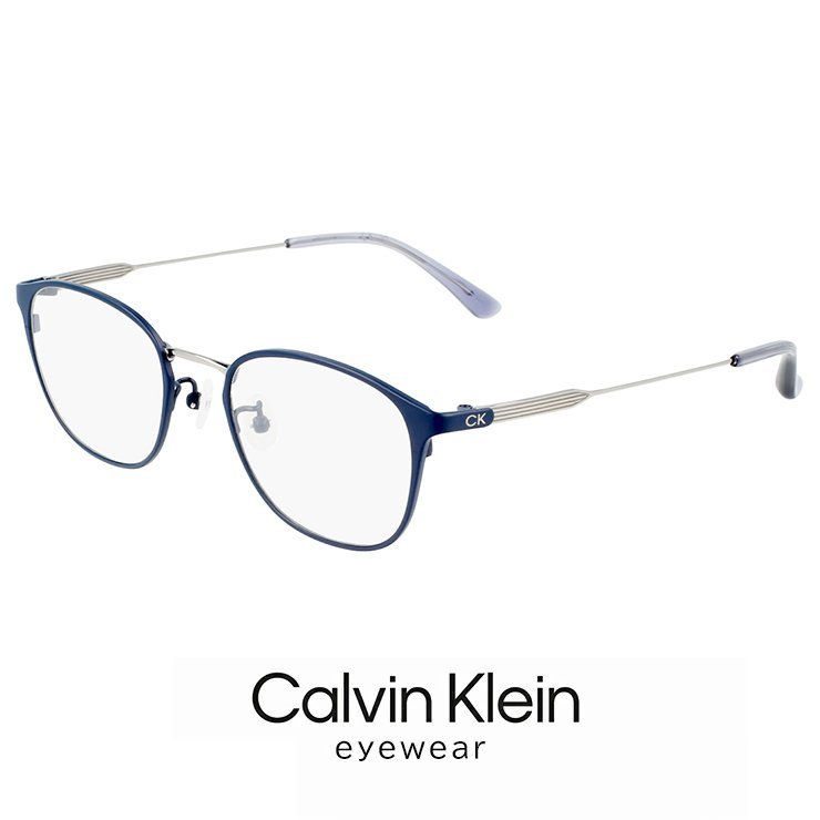 新品 メンズ カルバンクライン メガネ ck23120lb-438 48mm サイズ calvin klein 眼鏡 めがね チタン メタル フレーム ウェリントン型_画像1