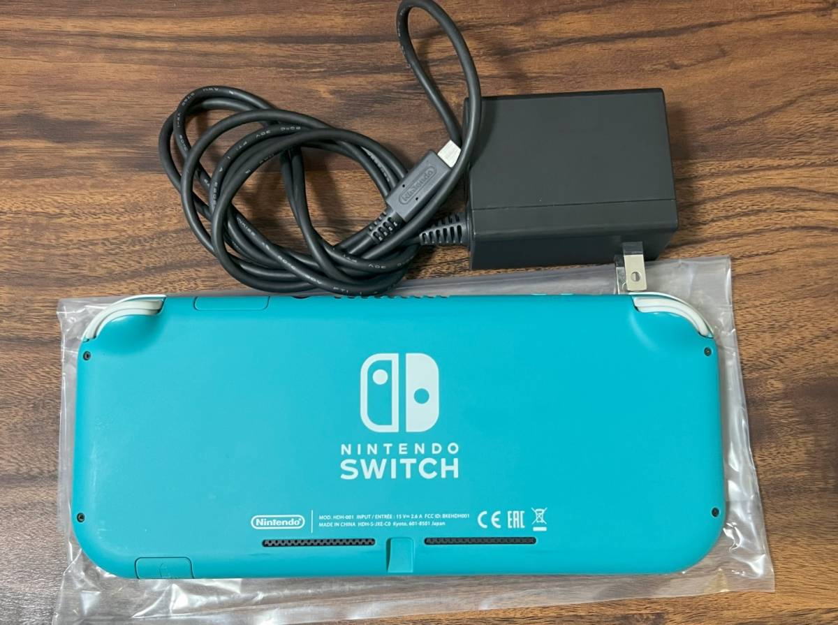 Nintendo Switch Lite/任天堂スイッチライト 本体 ターコイズ +ケース