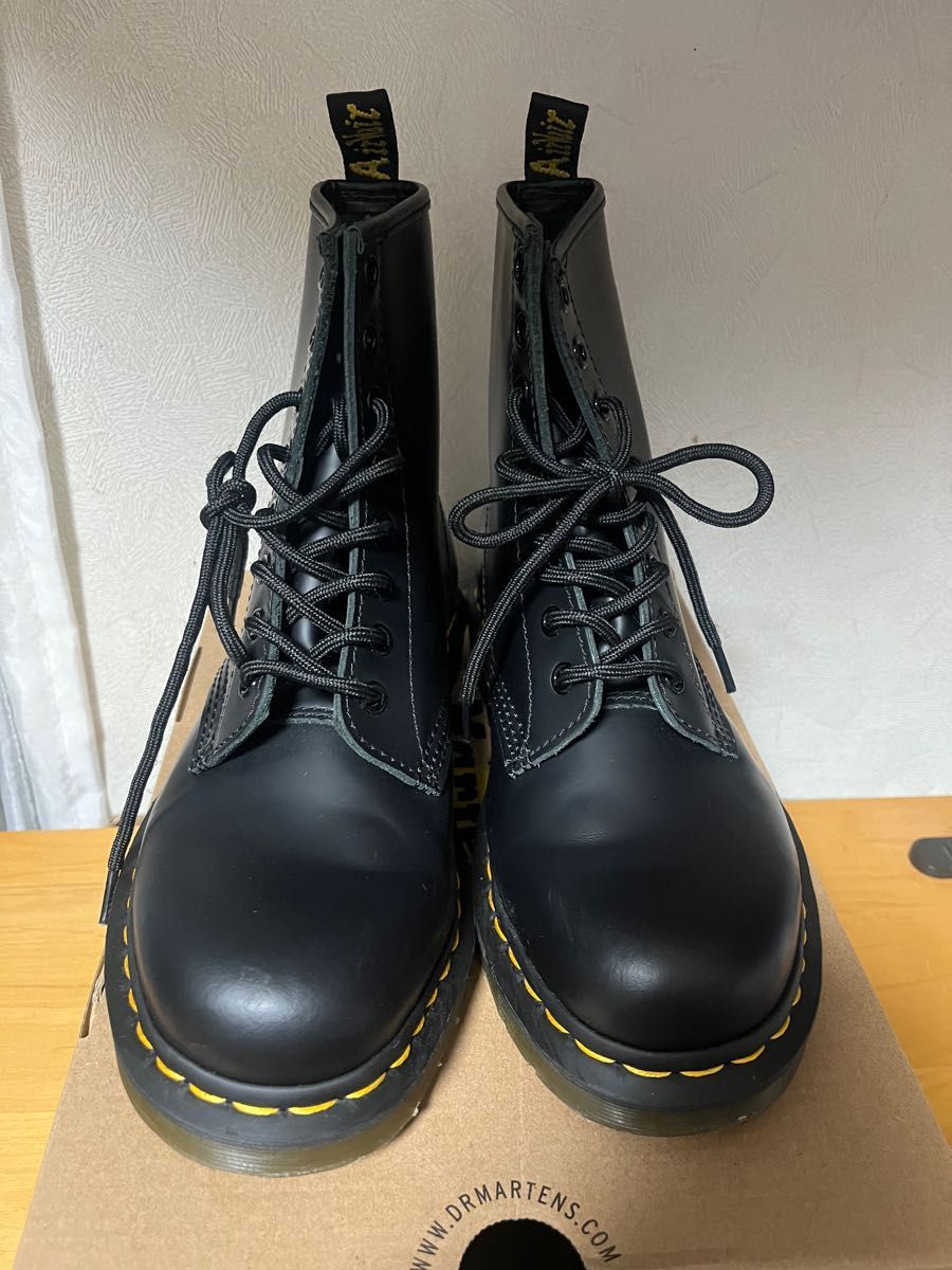 美品　ドクターマーチン 1460 8EYEBOOT 8ホール ブーツ シューズ ドクターマーチン Dr.Martens BLACK